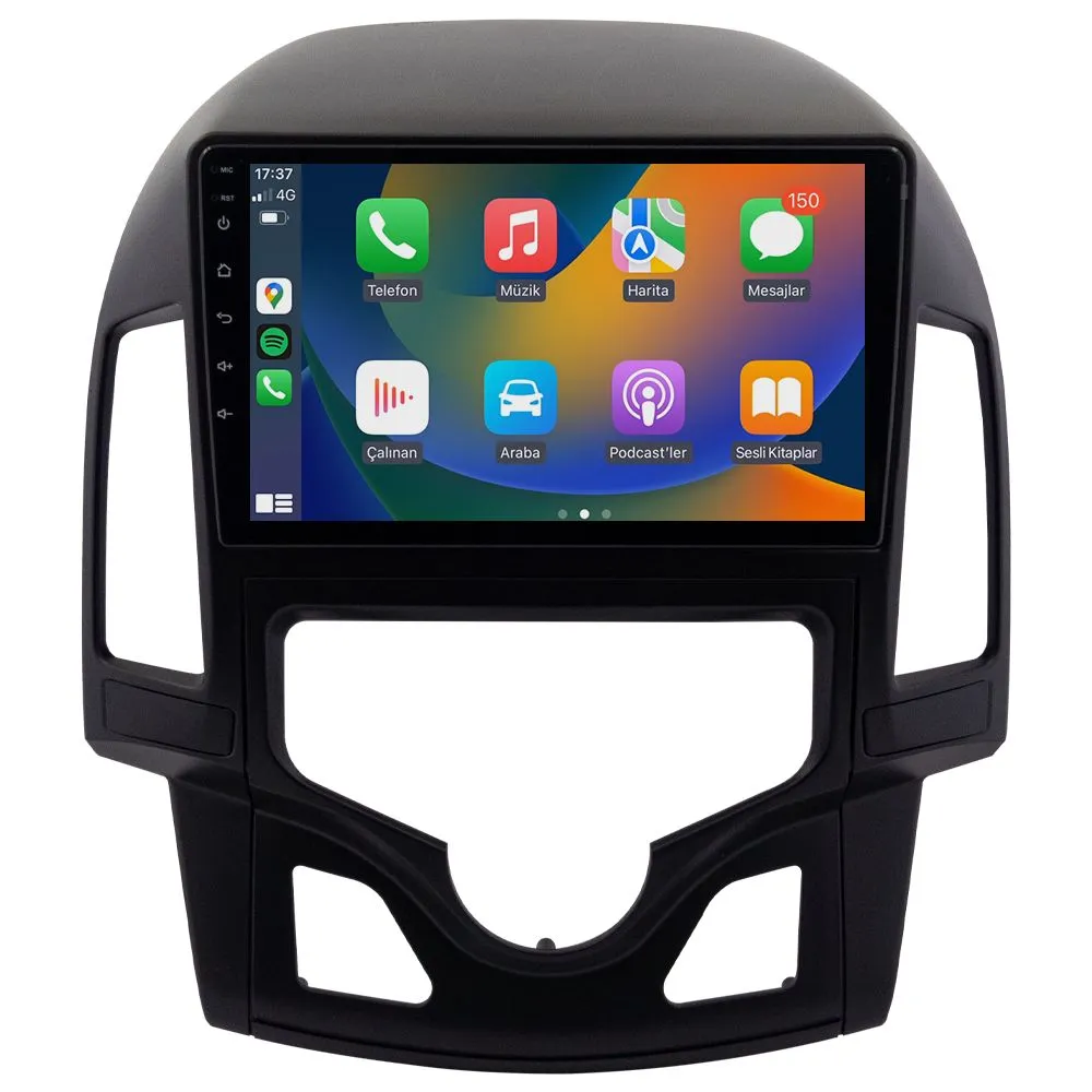 Hyundai i30 2008-11 10" Android Auto Apple CarPlay multimedya sistemi - Sultanbeyli Pendik Kartal montaj